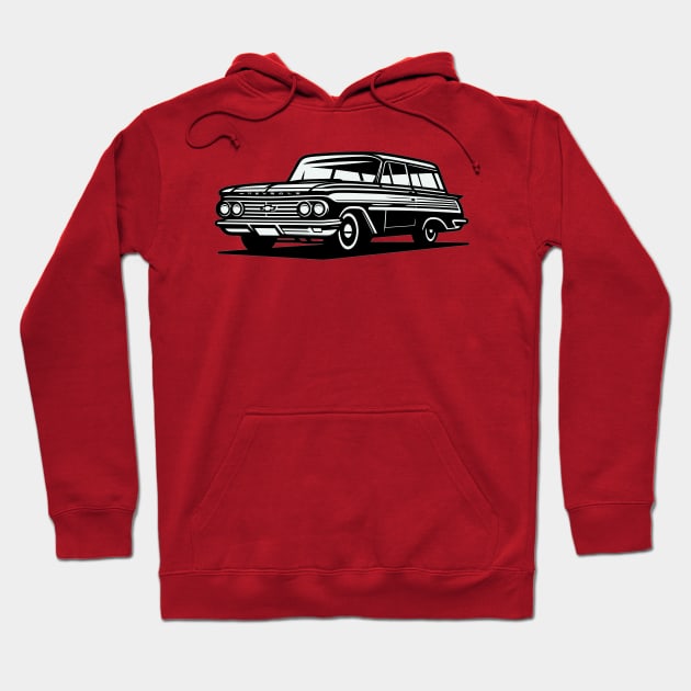 Chevrolet Nomad Hoodie by Vehicles-Art